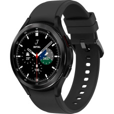 Samsung Galaxy Watch4 Classic, ümmargune Bluetooth Smartwatch, Wear OS, pöörlev lüli, spordikell, spordijälgimisseade, 46 mm, must (Saksa versioon)