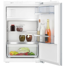 NEFF KI2222FE0, N 50, Built-in Fridge with Freezer, 88 x 56 cm (H x W), Cool 104 L, Freeze 15 L, 35 dB, LED Lighting, Fresh Safe, Eco Air Flow, Flat Hinge, Made in Germany