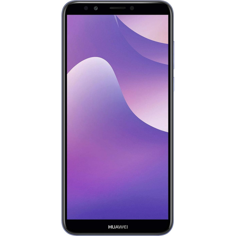 Huawei 15,2 cm (5,99 tolli) Dual SIM nutitelefon (sõrmejäljelugeja, 3000 mAh aku, 16 GB sisemälu, Android 8.0) Sinine