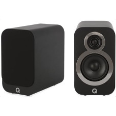 Q Acoustics 3010i Kompaktne raamaturiiuli kõlarid (paar) (Carbon Black)