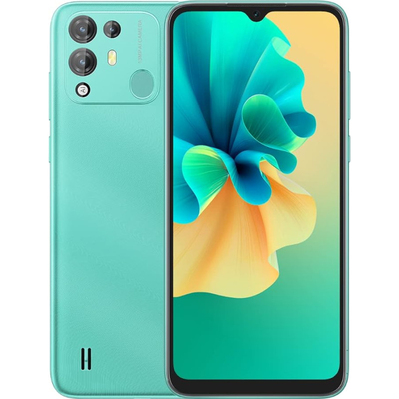 Blackview A55 PRO 4G mobiiltelefon ilma lepinguta, Helio P22 Octa-Core 4GB + 64GB, 5MP + 13MP kaamera, 6,53-tolline HD+ IPS, 4780 mAh aku, Android 11 Dual SIM nutitelefon GPS, näo lukustuse sõrmejälg eemaldamine.