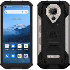 OUKITEL Outdoor nutitelefon ilma lepinguta WP16, 10600 mAh aku mobiiltelefon, 20MP öövaatluskaamera, IP68 veekindel, põrutuskindel Android 11, Helio P60 Octa Core 8GB 128GB, 6,4-tolline HD+, Dual