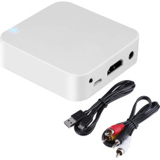 Garsent Auto WiFi Display Box, nutitelefoni link vastuvõtja adapter AV + HDMI ekraani peegeldamine Mirror Box Support Miracast DLAN Airplay, ühildub iOS/Android/Mac/PC/TV/Windowsiga