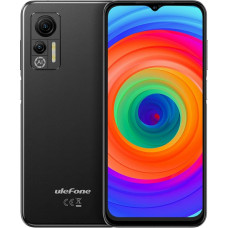 Ulefone Android 12 4G nutitelefon ilma lepinguta Note 14 (64GB), 3 kaardipesa, Quad Core 4GB + 64GB, Dual SIM mobiiltelefon, 6.52 tolli HD+, 8MP + 13MP kaamera, 4500 mAh aku, Face Unlock GPS Must
