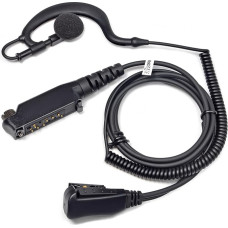 HYS Sepura turvakõrvaklapid, mis ühilduvad Sepura STP8000 STP9000(Tetra) SC20 SC21 raadiote G-kujuliste kõrvaklappidega