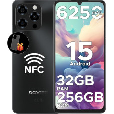 DOOGEE Note 58 Pro Android 15 nutitelefon ilma lepinguta 32GB + 256GB Octa Core 6,75-tolline HD + 90Hz mobiiltelefon ilma lepinguta 6250mAh mobiiltelefon Odavad 16MP + 8MP Simlock-Free mobiiltelefonid Dual