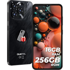 OUKITEL C3 nutitelefon ilma lepinguta 16GB + 256GB/1TB | 6,5-tolline HD + Drop Notch ekraaniga mobiiltelefon | 5000 mAh aku | Android mobiiltelefon | 4G Dual SIM tasuta | sõrmejälg | 3,5 mm heli | OTG