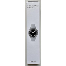 SAMSUNG Galaxy Watch 4 Classic R890 46mm Smartwatch GPS WiFi (rahvusvaheline mudel) (hõbedane)