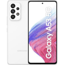 Samsung Galaxy A53 5G nutitelefon Dual SIM Android mobiiltelefon 6GB RAM 128GB mälu Awesome White + 30 kuu garantii
