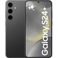 Samsung Galaxy S24+ AI nutitelefon, Android mobiiltelefon ilma lepinguta, 12 GB RAM, 512 GB mälu, 50 MP kaamera, pikk aku, onyx must