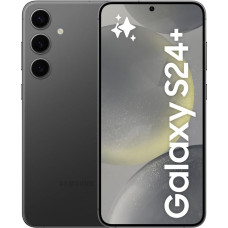 Samsung Galaxy S24+ AI nutitelefon, Android mobiiltelefon ilma lepinguta, 12 GB RAM, 512 GB mälu, 50 MP kaamera, pikk aku, onyx must