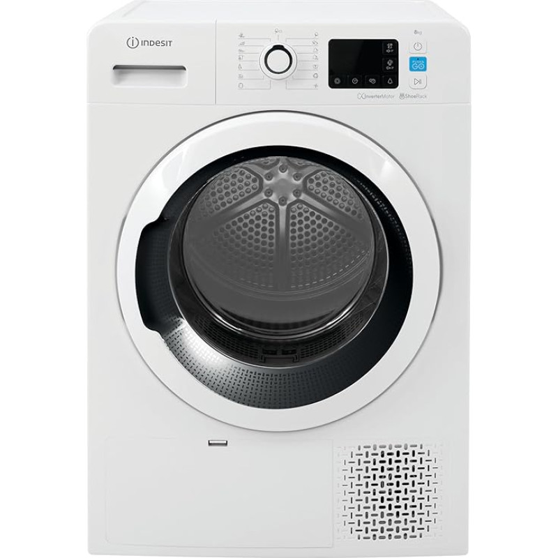 Indesit YT M11 83K RX EU soojuspumbaga kuivati, 8 kg, kortsumiskaitse, EasyCleaning filter, 15 programmi