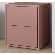 Forte Alice Springs öökapp 50 Kapp 2 sahtliga Öökapp Magamistuba Puidust komposiit Terrakota 49,8 cm lai x 57,5 cm kõrge x 41,5 cm sügav