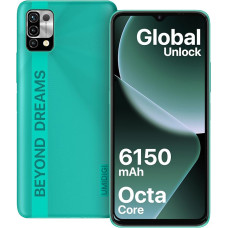 UMIDIGI nutitelefon ilma lepinguta, 3GB + 64GB mobiiltelefon odavalt, 6150 mAh aku, Android mobiiltelefon ilma lepinguta, 6,53-tolline HD+ ekraan, Octa Core, 16MP + 8MP, 3 kaardipesa, Dual SIM 4G