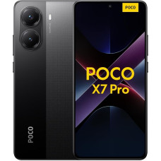 Xiaomi Poco X7 Pro nutitelefon, 12+256GB, must, 50MP peakaamera OIS-iga, 6000mAh (tüüp) aku 90W HyperCharge, IP68, AI funktsioonid