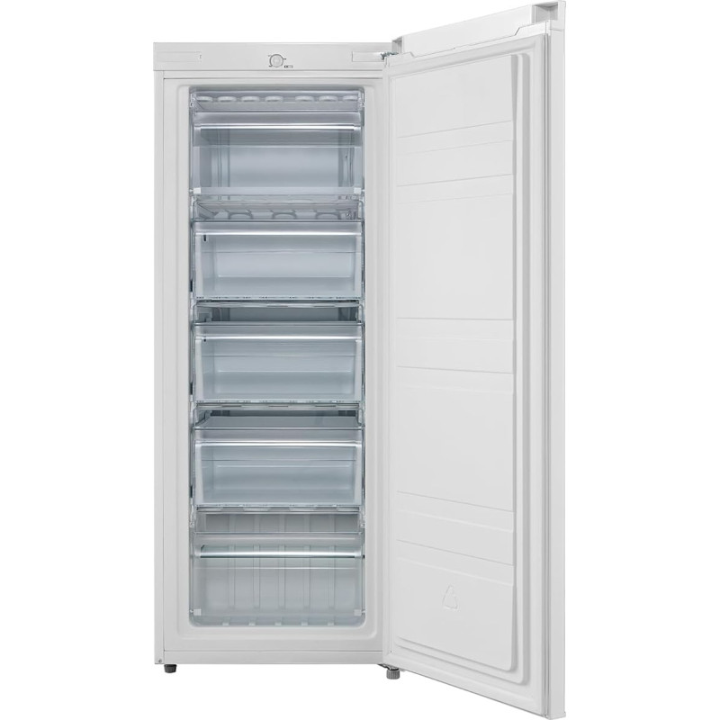 Comfee RCU160WH2(E) sügavkülmik / 142 cm kõrge / 160 L sügavkülmiku maht / 183 kWh aastas / Uksesangad vahetatavad / Kvaliteetne GMCC kompressor / Temperatuuri reguleerimine / Reguleeritavad jalad / Valge värvi