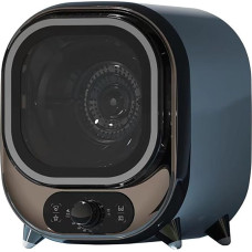 Mini Spin Dryer, Compact Tumble Dryer, Pure Copper Motor, 0.8 kg Load Capacity, Hot and Cold Air, Suitable for Clothes Made of Various Materials, 60 °C Constant Temp