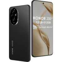 HONOR 200 5G nutitelefon - ROM 512 GB, aku 5200 mAh, Snapdragon 7s Gen 3, kolmekordne kaamera 50 MP, ekraan 6,7 tolli, Dual SIM, NFC, MagicOS 8.0/Android 14 - must
