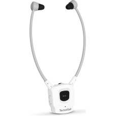 TechniSat STEREOMAN ISI 3 - kõrvaklapid (Teised kõrvaklapid, juhtmevabad stereokõrvaklapid akuga, ilma saatjata, sobivad ainult STEREOMAN ISI 3 jaoks) Valged