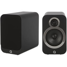 Q Acoustics 3020i raamaturiiuli kõlarid (paar) (Carbon Black)