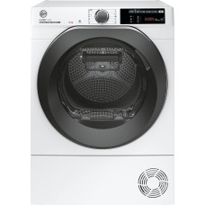 Hoover H-DRY 500 NDE H8A3TCBEXS-S Heat Pump Dryer / 8 kg / Smart Operation with WiFi + Bluetooth / AquaVision Condensation Water Tank with Optical Fill Indicator Directly in Porthole/Symbol Bezel,