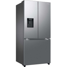 Samsung French Door RF50C530ES9/EF Fridge Freezer 178 cm, 495 L, WiFi & SmartThings AI Energy Mode, Twin Cooling+, Auto Ice Maker, No Frost+, Stainless Steel Look,