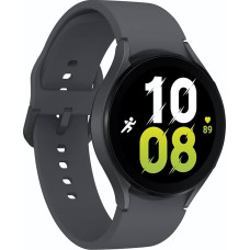 Samsung Galaxy Watch 5 (44 mm) Bluetooth nutikell koos treeningjälgijaga, grafiit, Saksa versioon