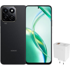 HONOR 200 Smart 5G nutitelefon 4GB + 256GB, aku 5200 mAh, 6,8-tolline, 50MP AI-kaamera, Qualcomm Snapdragon 4 Gen 2, Dual SIM, Android 14 (must)