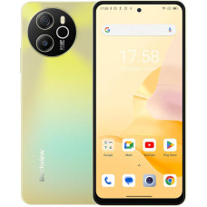 Blackview Shark 8 nutitelefon ilma lepinguta, 16GB + 256GB, 6,78-tolline FHD + 120Hz, 64MP + 13MP kaamera, 33W kiirlaadimine, kolm kaardipesa, Android 13 mobiiltelefon, Smart-K Box kõlar, GPS NFC Gold