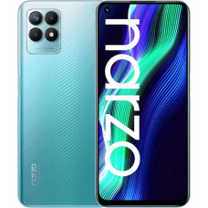 realme Narzo 50-4+128GB nutitelefon, võimas 5000mAh aku, Helio G96 mänguprotsessor, Ultra Fluid 120Hz ekraan, 50MP AI kolmekordne kaamera, 3-kordne kaardipesa, Speed Blue, üks suurus