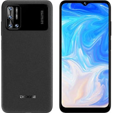 DOOGEE N40 PRO Android 11 nutitelefon ilma lepinguta, Helio P60 Octa-Core 6GB + 128GB, 6,52-tolline HD+ mobiiltelefon, 6380 mAh aku, 20MP Quad tagumine kaamera, 16MP esikaamera, sõrmejälg Dual