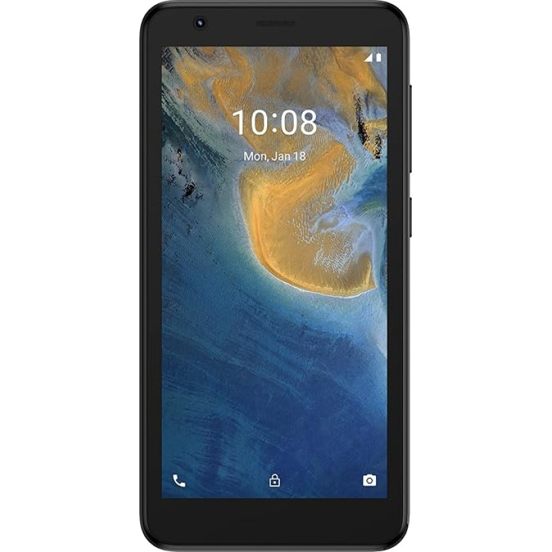ZTE Blade A31 Lite (12,7 cm (5-tolline) ekraan, 4G LTE, 1 GB RAM ja 32 GB sisemälu, 5MP põhikaamera ja 2MP esikaamera, Dual SIM, Android 11 GO) Blade A31 Lite Hall