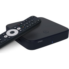 STRONG - Streaming Box Android TV 4K UHD - SRT 423 - sisseehitatud Chromecast - DVB-T2 ja kaabelvastuvõtja - hääljuhtimine - Dolby Vision Atmos - Google Play, Netflix, Prime Video, Disney+ - must
