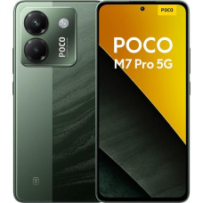 XIAOMI Poco M7 Pro 5G nutitelefon, 8 + 256 GB, roheline, selge 50MP Sony kaamera OIS-iga, 5110 mAh aku, 45 W turbolaadimine, 120 Hz silmasõbralik AMOLED ekraan