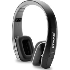 XTRONS mustad IR juhtmevabad kahe kanaliga stereokõrvaklapid infrapunakõrvaklapid juhtmevabad 2 kanaliga koos sisseehitatud IR saatjaga