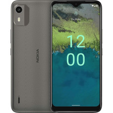 Nokia C12 6,3-tolline HD+ Dual SIM nutitelefon, Android 12 (Go Edition), kaheksatuumaline 2GB RAM/64GB ROM, 8MP tagumine/5MP esikaamera, öine ja portree režiim, IP52 klassifikatsioon, 3000mAh aku, antratsiit