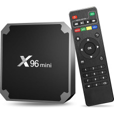 Android TV Box 4k, X96 Mini Android 11.0 Smart Box, Streaming Media Player, Amlogic S905W2 Quad Core RAM 2GB ROM 16GB, Dual 2.4G/5.8G WiFi, HDR+ Smart Home Box teleri jaoks koos teleri kaugjuhtimispuldiga