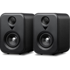 AIYIMA S400 Improved 2.1 aktiivne riiulikõlar, 3-tolline (7,6 cm) 80 W HiFi Stereo aktiivne kõlar, Bluetooth 5.3, optiline, USB, RCA, Sub-Out, Bluetooth riiulikõlar arvutile ja kodukino jaoks.