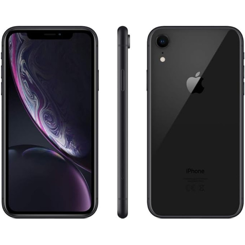 Apple iPhone XR 256GB - must - lukustamata (uuenenud)
