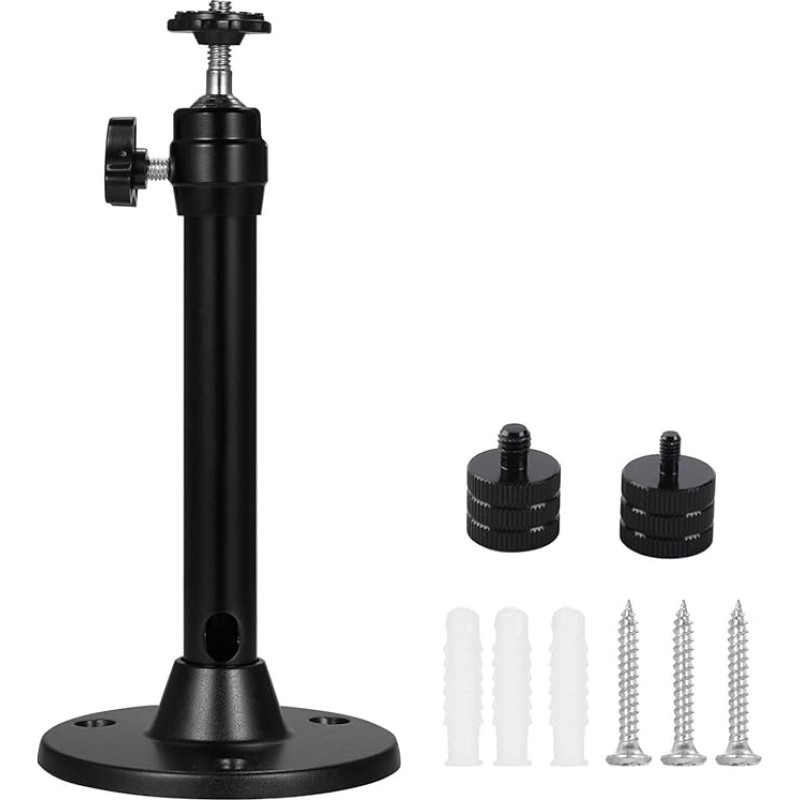 Docooler Mini Ceiling Mount koos 3 kruviadapteriga, mis ühildub QKK, DR.J, DBPOWER, Anker, VANKYO, AAXA, Jinhoo, PVO, TMY, AuKing ja enamiku teiste miniprojektoritega.