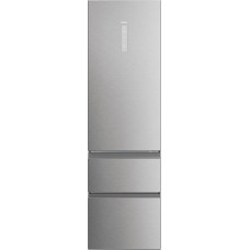 Haier Cool Freezer Combination 3D 60 Series 5 HTW5620DNMG I 2,05 m, No Frost I Ergonoomilised sügavkülmiku sahtlid I Külmik koos sügavkülmikuga vabalt seisva mahuga 414 L I Wi-Fi, nutikad külmkapiosad