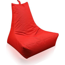 Mesana XXL lamamistool umbes 100 x 90 x 80 cm Bean Bag välis- ja siseruumides kasutamiseks Vetthülgav Erinevad värvid Punane