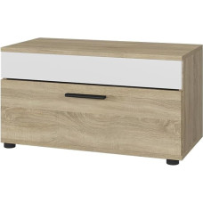 Vicco Berno elutoa kapp Sonoma / valge 70,8 x 38,9 cm hingedega uksega