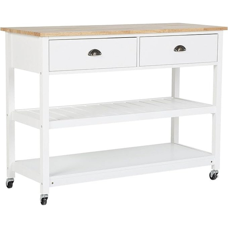 Navarino suur serveerimisvanker Country House Style valge