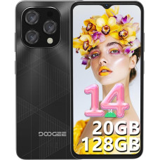 DOOGEE N55PLUS mobiiltelefon ilma lepinguta, 20 GB + 128 GB (TF 1 TB), Android 14 nutitelefonid, 5150 mAh, 6,56-tolline HD+ nutitelefon ilma lepinguta