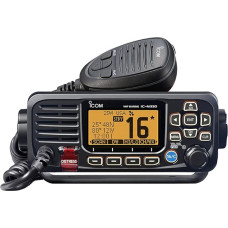 Icom M330 kompaktne VHF-raadio koos GPS-iga - must