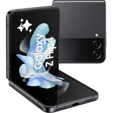 Samsung Galaxy Z Flip4 5G nutitelefon Android Flip mobiiltelefon 512GB Graphite + 36 kuu garantii [eksklusiivne Amazon]