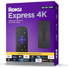 Roku Express 4K | HD/4K/HDR striiming meediapleier | Töötab ainult Saksamaal