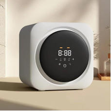 Mini trummelkuivati, kaasaskantav trummelkuivati, kolmemõõtmeline kuuma õhu ringlus 360°, 60°C konstantse temperatuuriga, reisimiseks, korteriteks, kolledži ühiselamuks, hotellideks, koduks