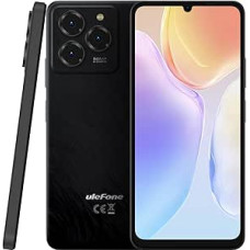 Ulefone Android 14 mobiiltelefon ilma lepinguta Note 20 Pro, 6,75-tolline HD+ suur ekraan, 8GB RAM + 128GB ROM, 50MP + 8MP + 2MP, Dual SIM nutitelefon, 6000 mAh aku, sõrmejälg + näotuvastus,